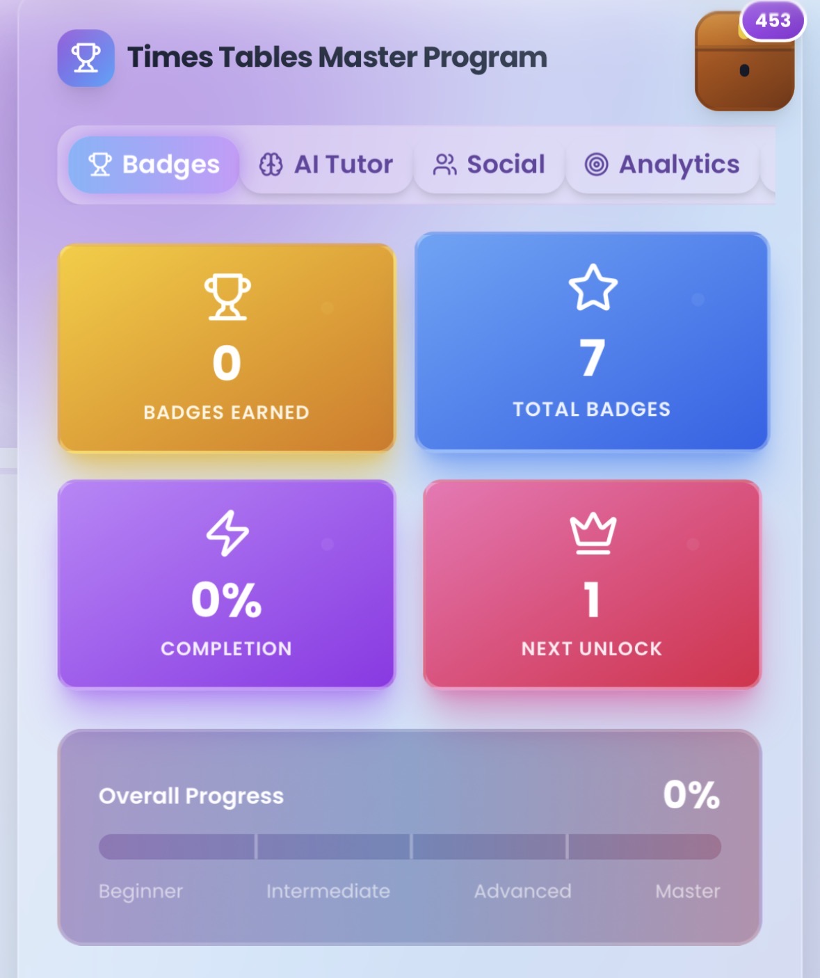 Mastery Programmes — Knowledge Forge app screen