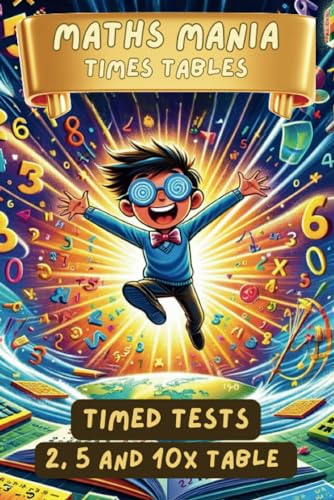 Cover of Maths Mania: 2, 5 and 10 Times Tables
