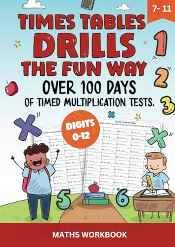 Cover of Times Tables Drills the Fun Way